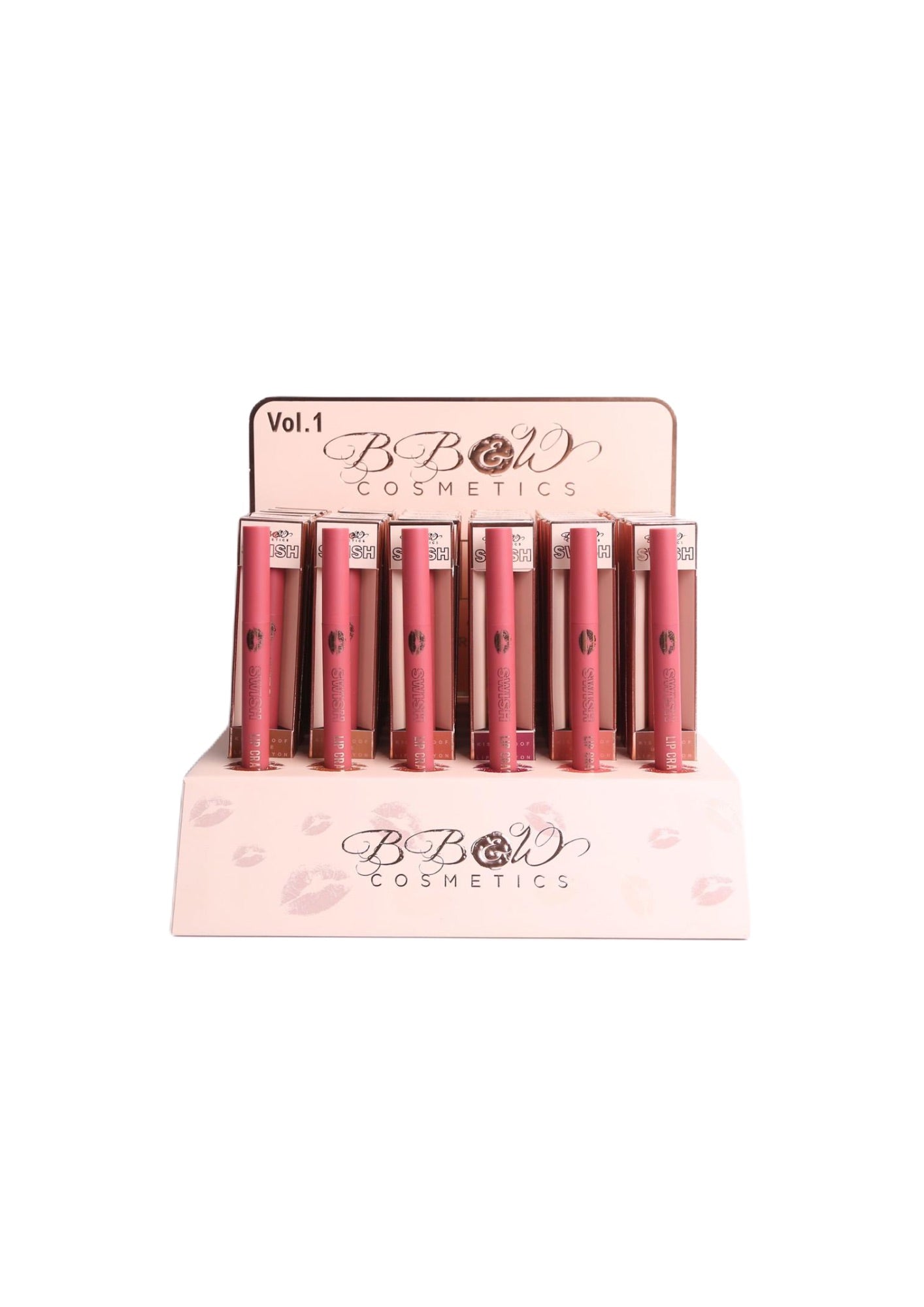 BB&W COSMETICS - Swish Matte Crayon Lipstick Vol.1